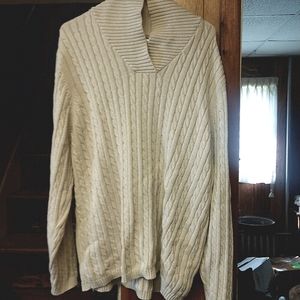 Croft and Barrow 3X cable knit sweater